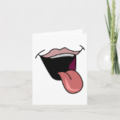 Tongue Out Note Kaarten