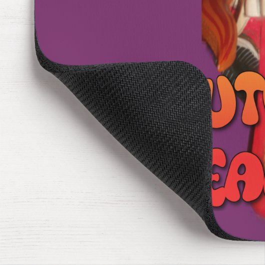 Tongue Tied: Grappige Tong Quote Kleurrijke Tekst Muismat (Hoek)