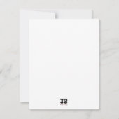 Tongue Twister Bedankkaart (Achterkant)