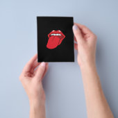 Tongue uit flyer (Hand)