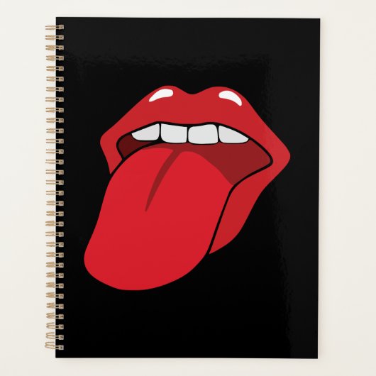 Tongue uit planner (Voorkant)