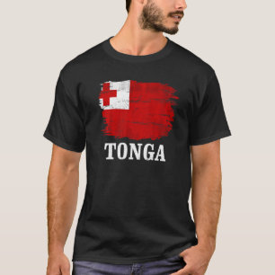 tongvlag voor Tongan T-shirt