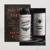 Tonic Halloween CHANGE COULEUR - Invitations / RSV (Devant / Derrière)