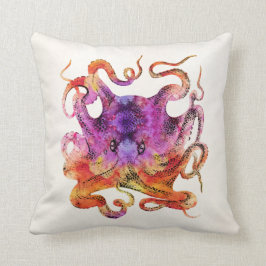  tonie octopus Psychedelic regenboog Kussen