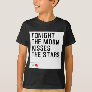 TONIGHT-THE-MOON-KISSES-THE-STARS T-SHIRT