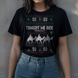 Tonight We Ride 3 Koningen Lelijke Kersttrui T-shirt
