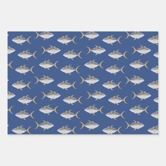 Tonijn Inpakpapier Vel (Voorkant)