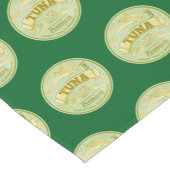 Tonijn kan pop kunst ingeblikte vis korte tafelloper (Hoek)