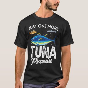 Tonijn Vissersboot Kruidensaus Vis Jacht Stok 4 T-shirt