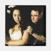 Tonjia Atomic en Joe Sherlock Magnet Magneet (Voorkant)