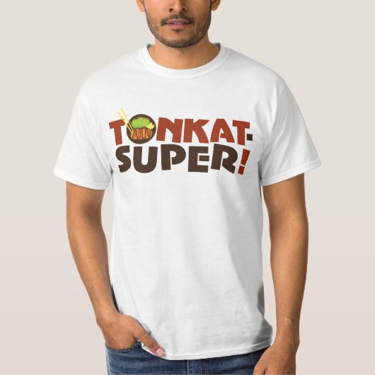 Tonkat-Super! Tonkatsu Graphic Tee Shirt (Voorkant)