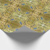 Tonkinson Birds - Bluebird XL gift wrap Cadeaupapier (Hoek)