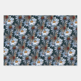 Tonkinson Daisies Galore Tissue Gift Wrap Inpakpap Inpakpapier Vel