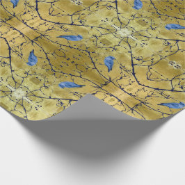 Tonkinson Gold wrappapier - Bluebird ii Cadeaupapier