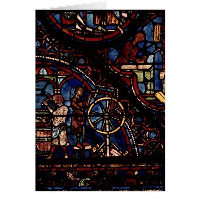 Tonneliers au travail, de la vie de St Julian (Devant)