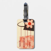 TONNEN COLLECTIE BAGAGELABEL (Achterkant verticaal)