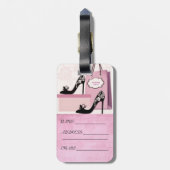 TONNEN COLLECTIE BAGAGELABEL (Achterkant verticaal)