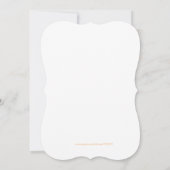 TONNEN VAN LIEFDE/Olifant Custom Kleur Bruiloft ui Kaart (Achterkant)