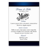 TONNEN VAN LIEFDE-Olifant Nachtverlichting Menu+Ta Kaart (Achterkant)