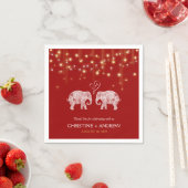 TONNEN VAN LIEFDE/Olifant String Lights Custom Servet (Insitu)