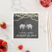 TONNEN VAN LIEFDE-Olifant String van Lichten Custo Servetten (Insitu)