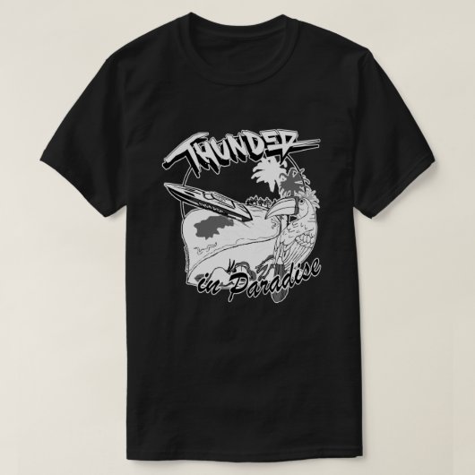 Tonnerre au paradis T-shirt essentiel (Design devant)