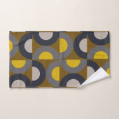 Tonnerre de moutarde de bronze moderne du milieu d (Serviette à main)
