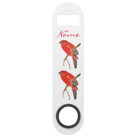 Tonnerre de perroquet rouge tropical (Devant)