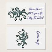 Tonnerre octopus bleu (Devant & derrière)