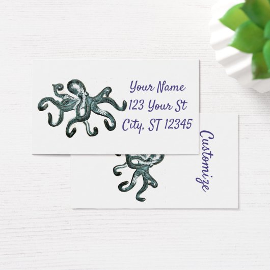 Tonnerre octopus bleu (Bureau)