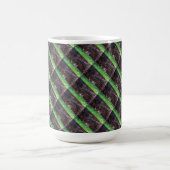 "Tonnerre Silent Tiled" Abstrait Design Mug (Centre)