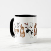 Tonnes de tasse de lapin de petits pains (Devant gauche)