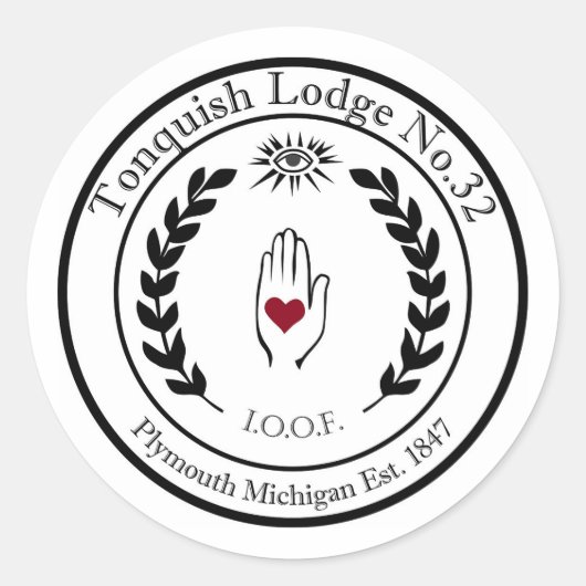 Tonquish IOOF Sticker (Voorkant)