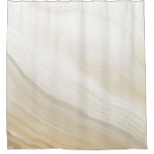 Tons beige de marbre Douche rideau (Devant)