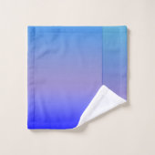 Tons bleus (Gant de toilette)
