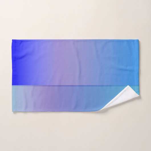 Tons bleus (Serviette à main)