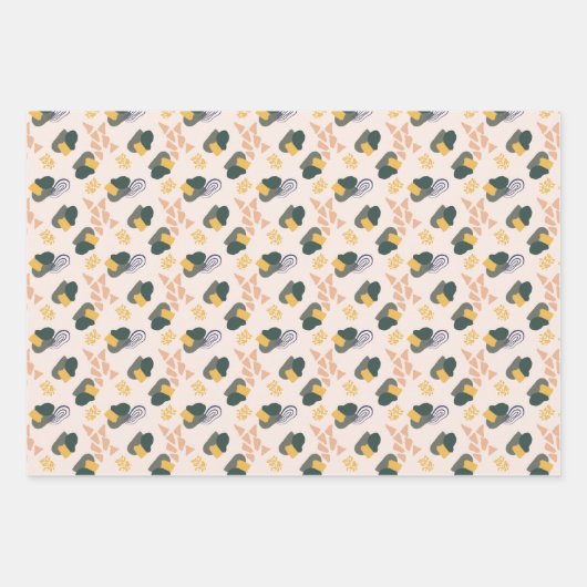 Tons d'art Abstraits des feuilles de papier d'enve (Devant 2)