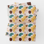 Tons d'art Abstraits des feuilles de papier d'enve (En situation)