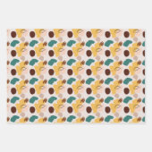 Tons d'art Abstraits des feuilles de papier d'enve (Devant)