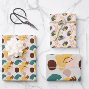 Tons d'art Abstraits des feuilles de papier d'enve