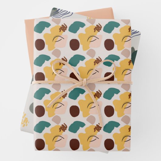 Tons d'art Abstraits des feuilles de papier d'enve (En situation)