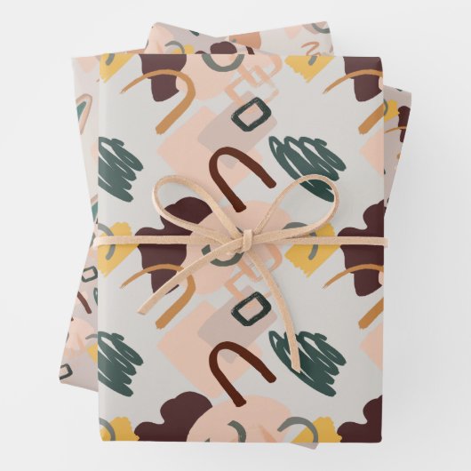 Tons d'art Abstraits des feuilles de papier d'enve (En situation)