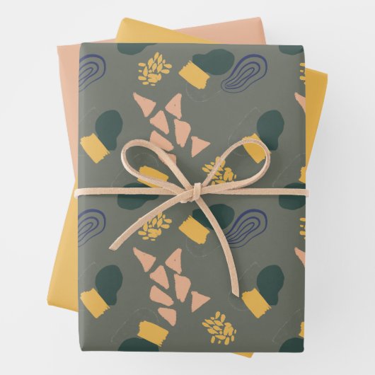 Tons d'art Abstraits des feuilles de papier d'enve (En situation)