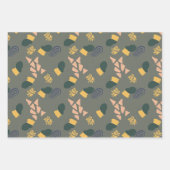 Tons d'art Abstraits des feuilles de papier d'enve (Devant)