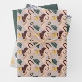 Tons d'art Abstraits des feuilles de papier d'enve (En situation)