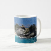Tons de bleu - Paysage côtier Photo Mug (Devant droit)