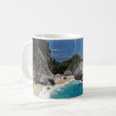 Tons de bleu - Paysage côtier Photo Mug (Devant gauche)
