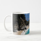 Tons de bleu - Paysage côtier Photo Mug (Gauche)
