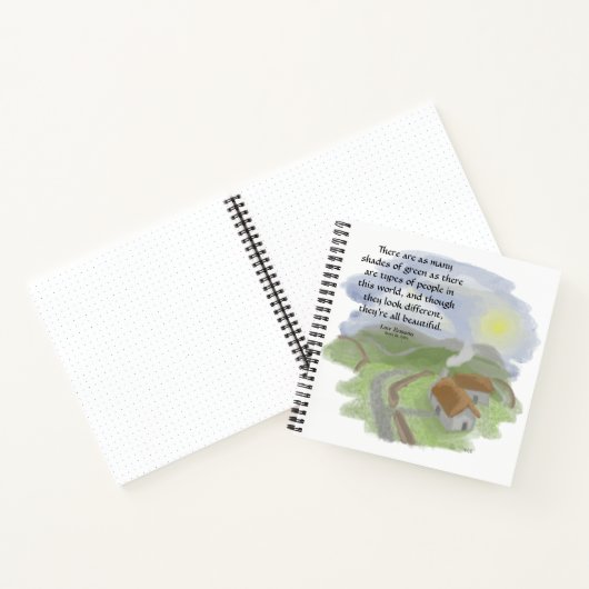 Tons de Carnet vert (Intérieur)