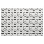 Tons de chats Acrobat gris sur tissu gris clair (Fat Quarter)